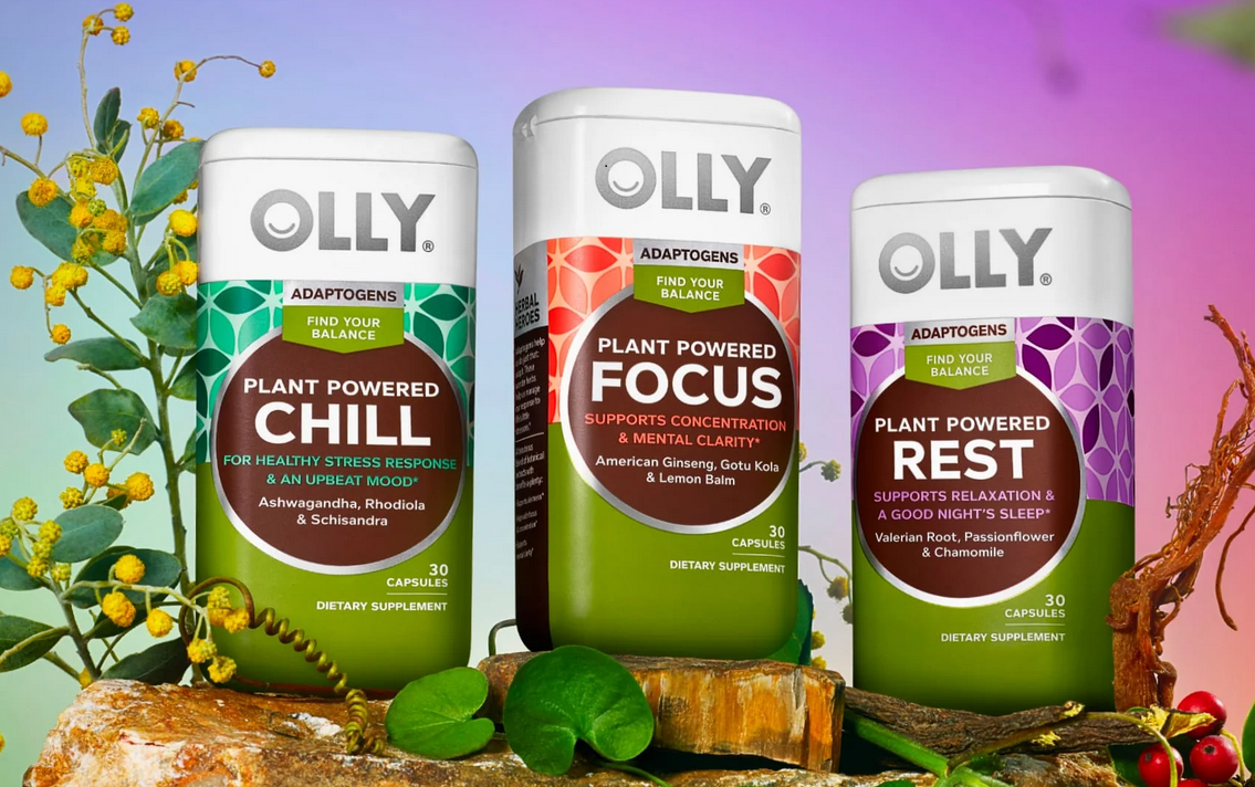 News Olly Launches Adaptogen Supplements The Diet of the Common Sense