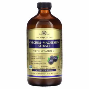 Solgar Calcium Magnesium Citrate Liquid with Vitamin D3